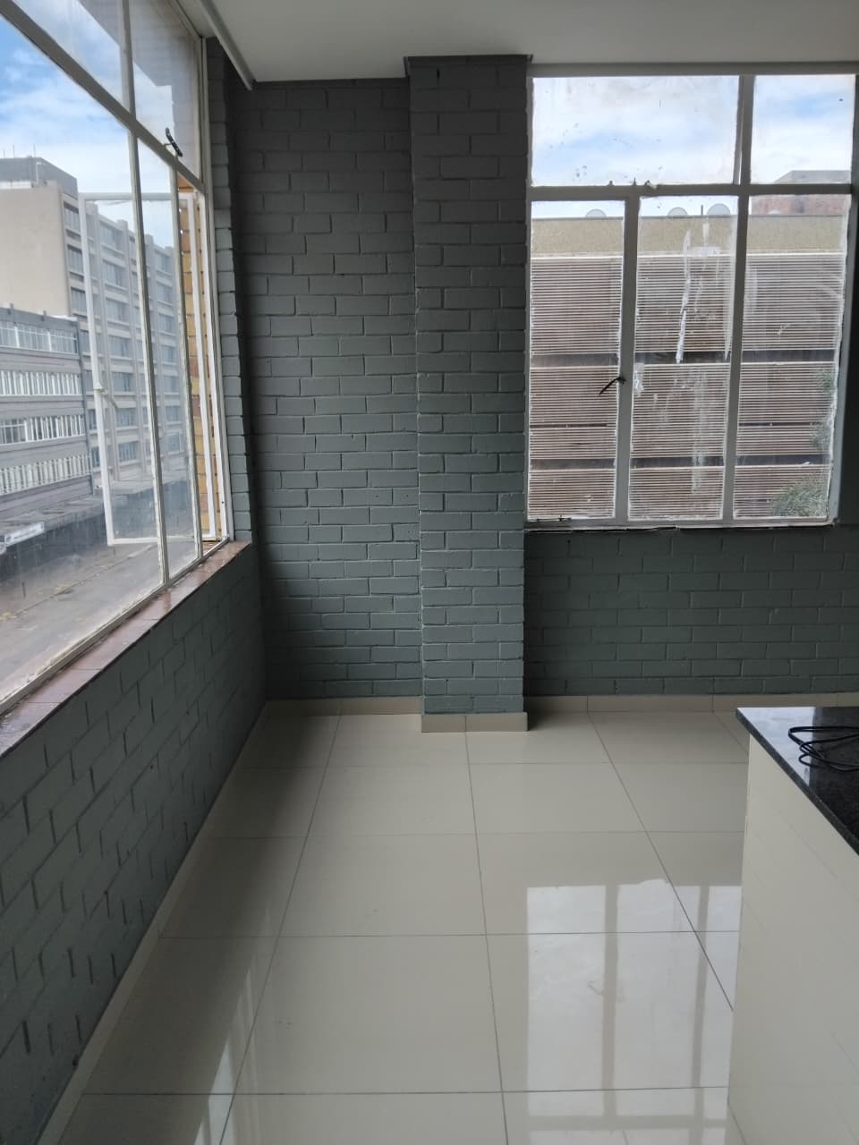 Student accommodation sink and wash area